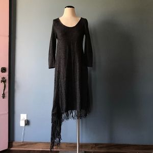 Free People Asymmetrical Hem Sweater Dress